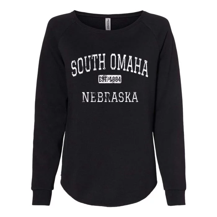 South Omaha Nebraska Ne Vintage Womens California Wash Sweatshirt