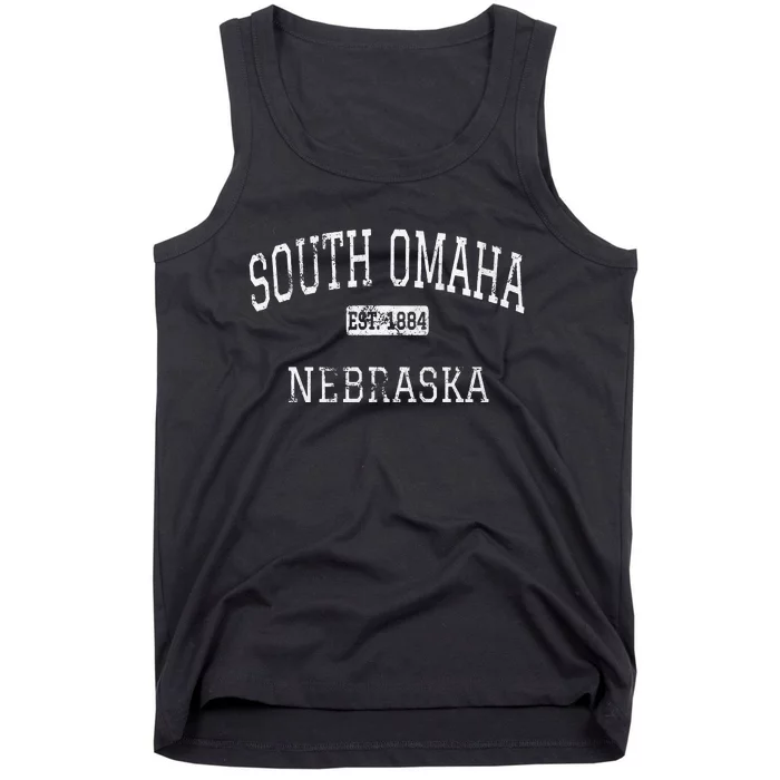 South Omaha Nebraska Ne Vintage Tank Top