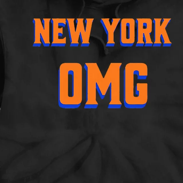 Says Omg New York Apparel Tie Dye Hoodie