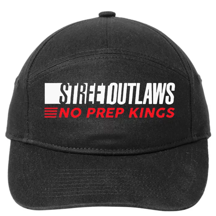 Street Outlaws No Prep Kings 7-Panel Snapback Hat