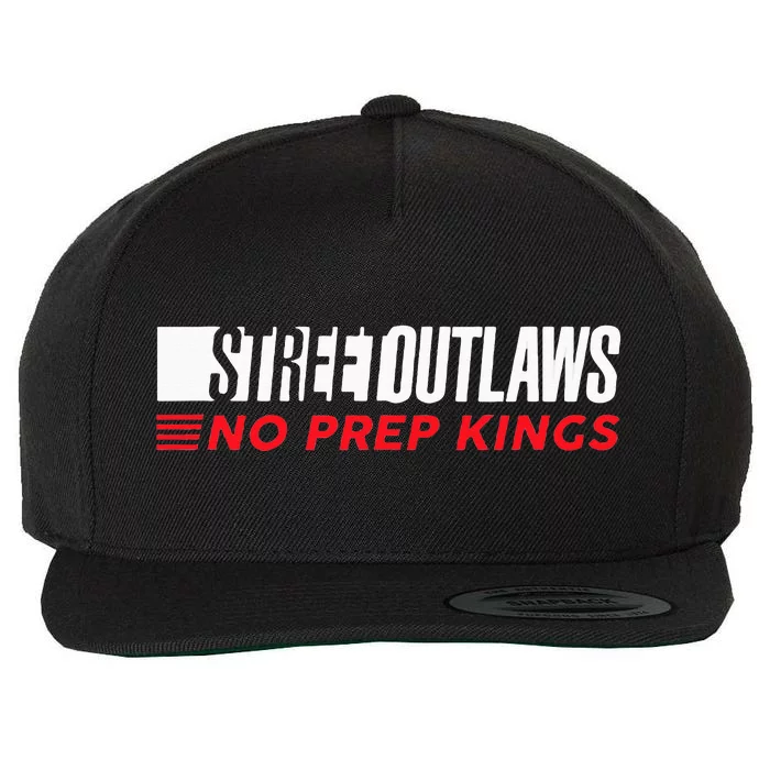 Street Outlaws No Prep Kings Wool Snapback Cap