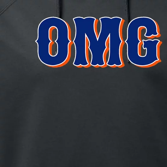 Says Omg New York Apparel Performance Fleece Hoodie