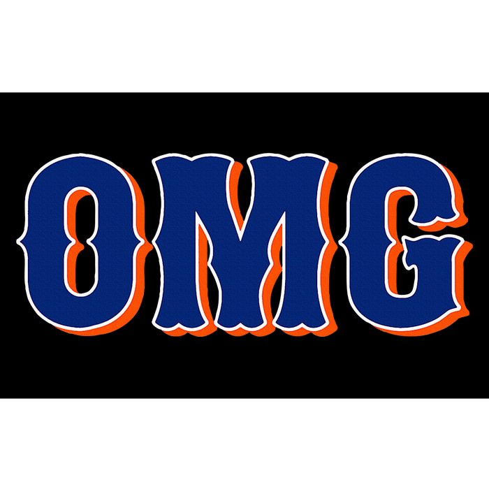 Says Omg New York Apparel Bumper Sticker