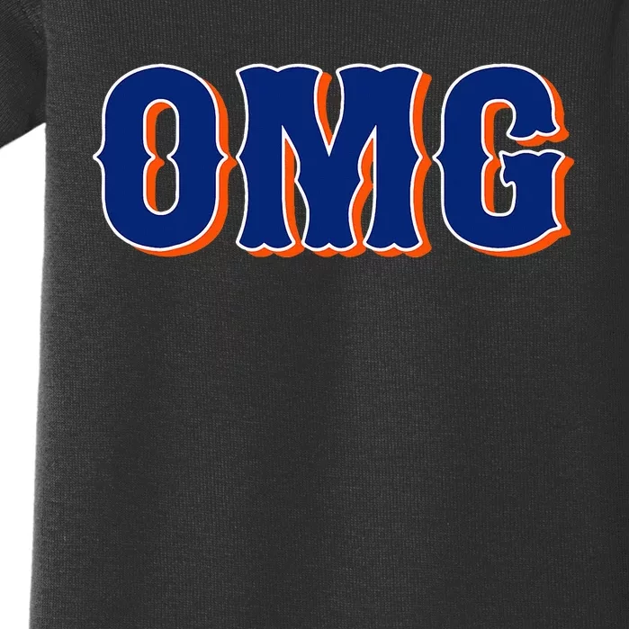 Says Omg New York Apparel Baby Bodysuit