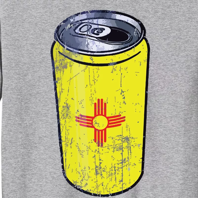 State Of New Mexico Flag Beer Can Drinking Craft Beer Tall Sweatshirt