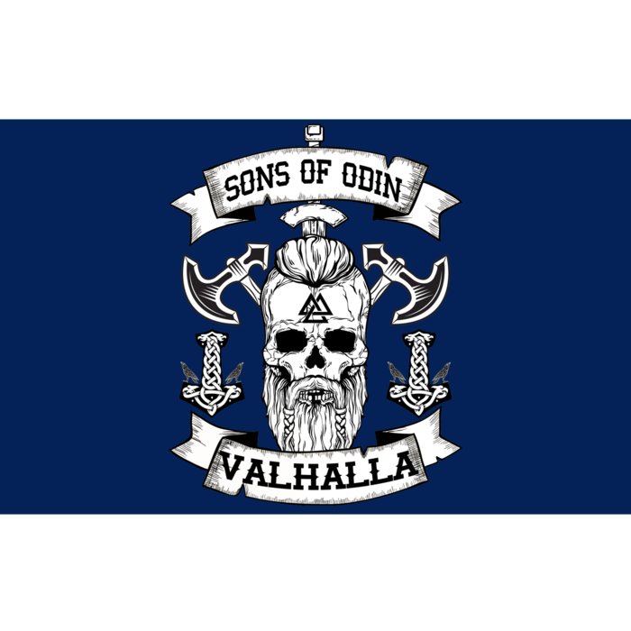 Sons Of Odin Valhalla Bumper Sticker