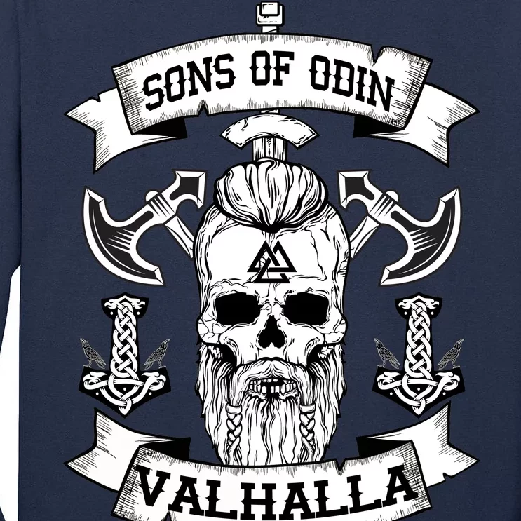 Sons Of Odin Valhalla Tall Long Sleeve T-Shirt