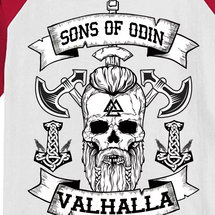 Sons Of Odin Valhalla Kids Colorblock Raglan Jersey