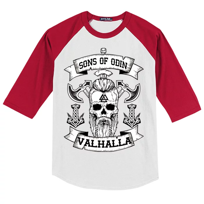 Sons Of Odin Valhalla Kids Colorblock Raglan Jersey