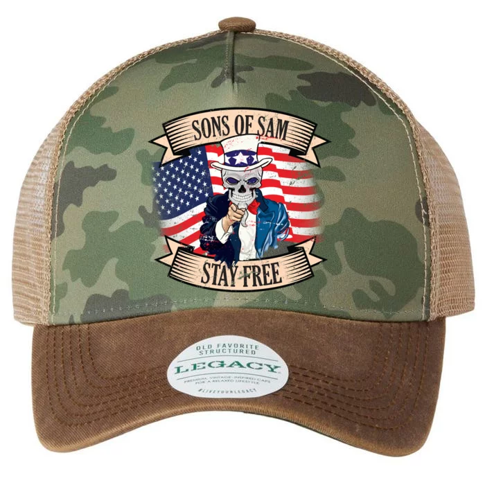 Sons Of Sam Stay Free Legacy Tie Dye Trucker Hat