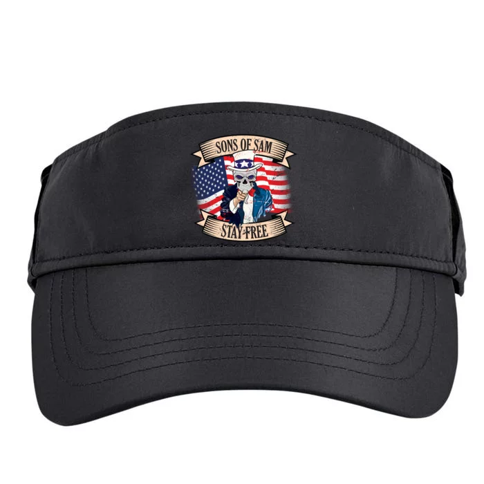 Sons Of Sam Stay Free Adult Drive Performance Visor