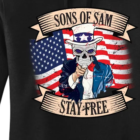 Sons Of Sam Stay Free Women's Pullover Hoodie