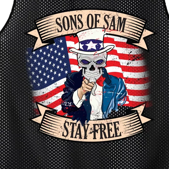 Sons Of Sam Stay Free Mesh Reversible Basketball Jersey Tank