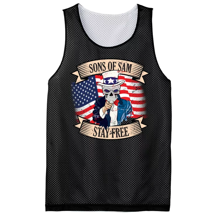 Sons Of Sam Stay Free Mesh Reversible Basketball Jersey Tank