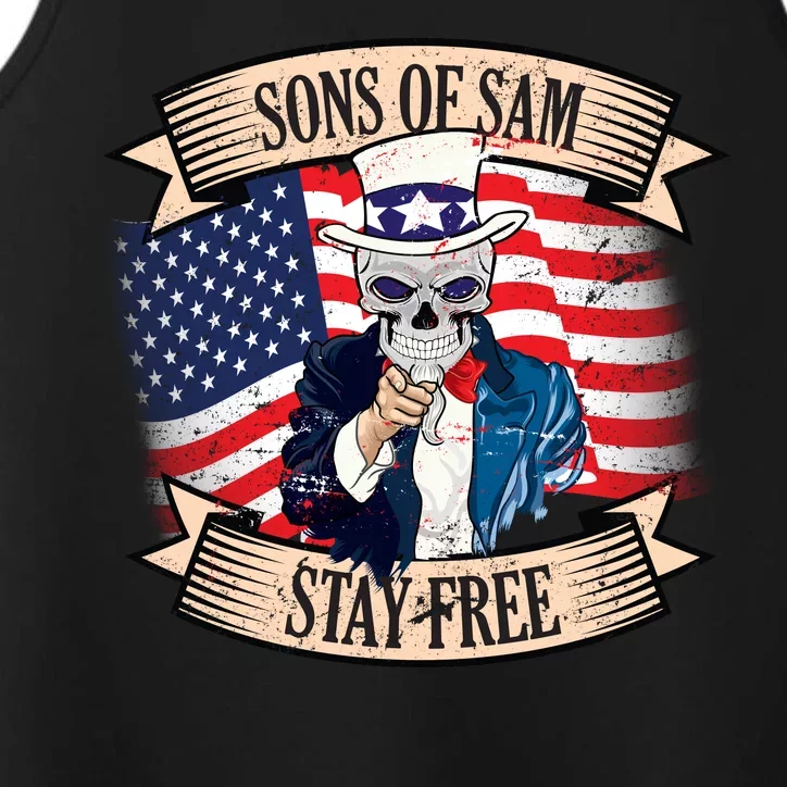 Sons Of Sam Stay Free Performance Tank