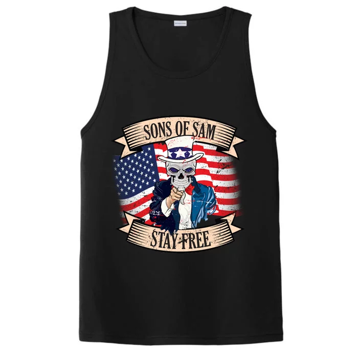 Sons Of Sam Stay Free Performance Tank