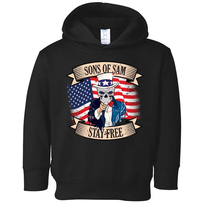 Sons Of Sam Stay Free Toddler Hoodie