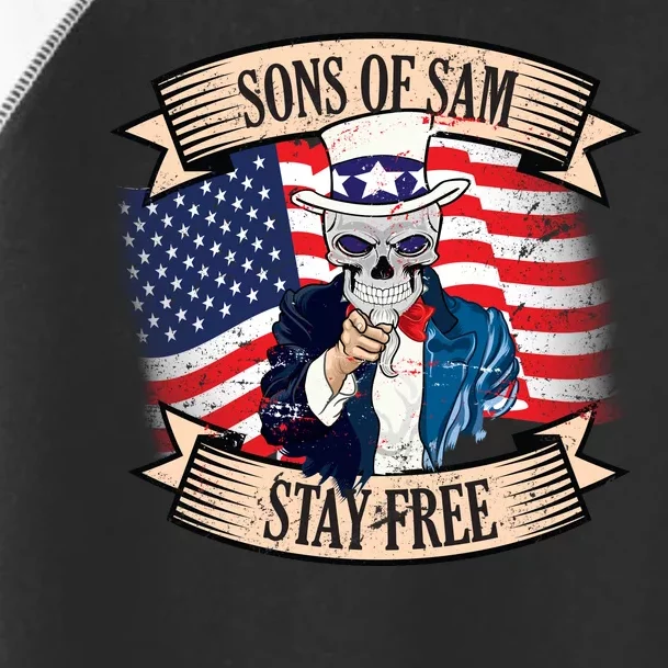 Sons Of Sam Stay Free Toddler Fine Jersey T-Shirt