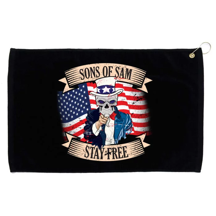 Sons Of Sam Stay Free Grommeted Golf Towel