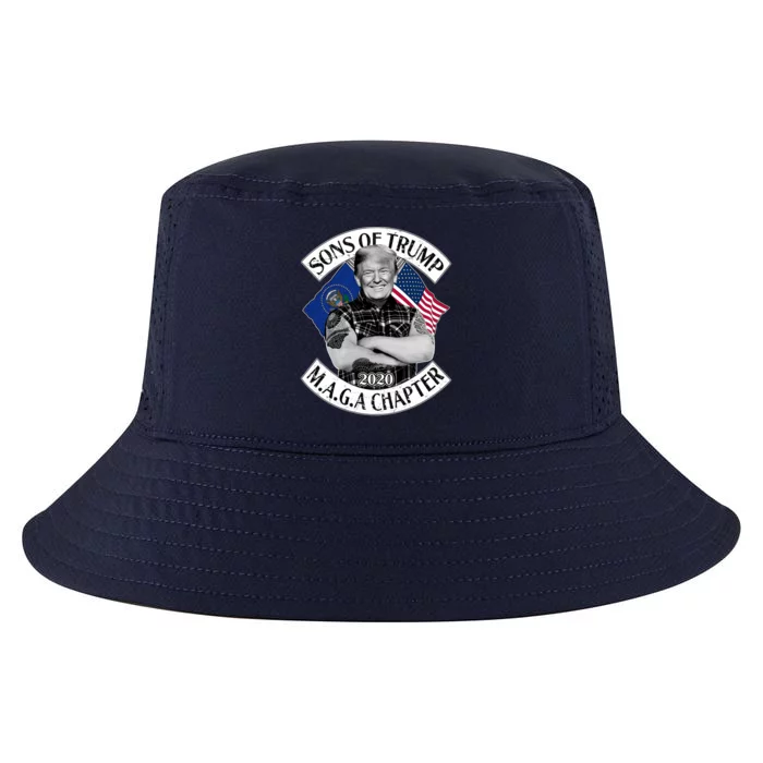 Sons of Trump 2020 MAGA Chapter Cool Comfort Performance Bucket Hat