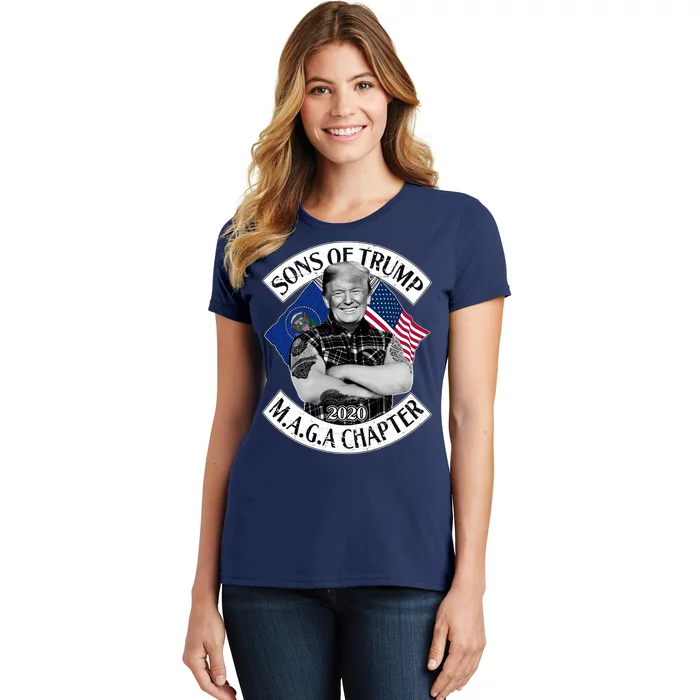 Sons of Trump 2020 MAGA Chapter Women's T-Shirt