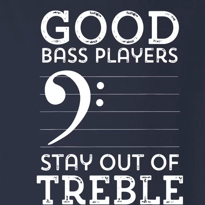 Stay Out Of Treble Funny Bass Player Bassist Music Bass Clef Toddler Long Sleeve Shirt