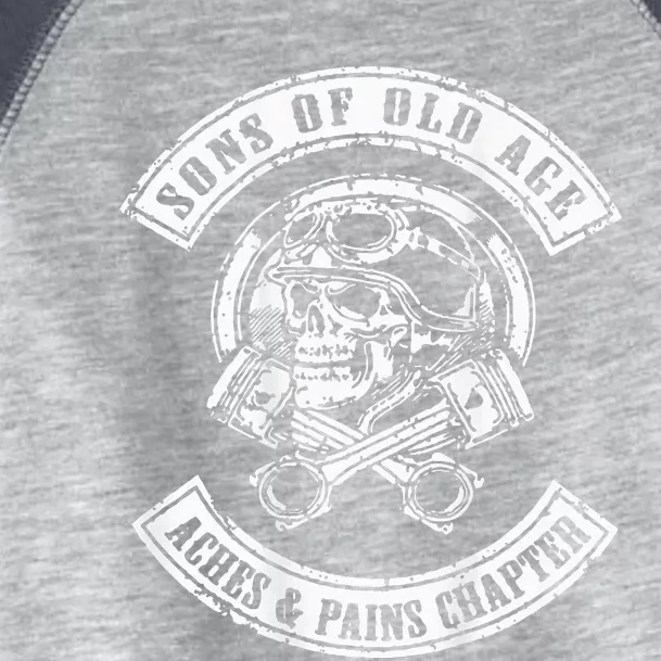 Sons Of Old Age Aches And Pains Chapter (On Back) Toddler Fine Jersey T-Shirt