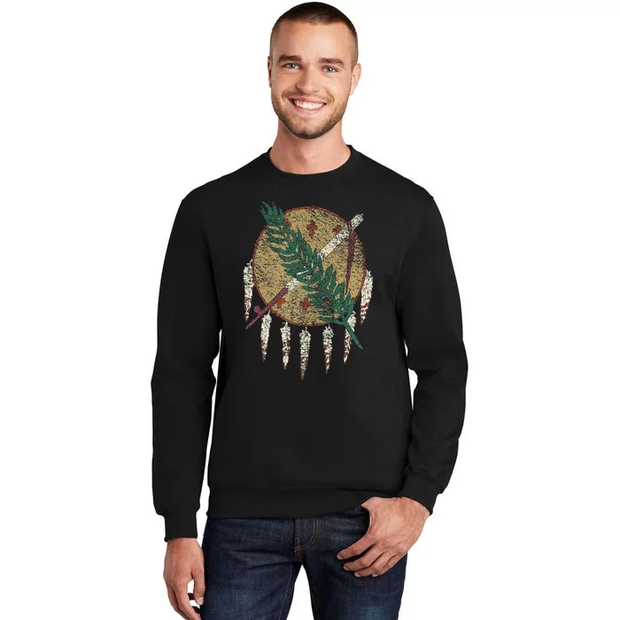 STATE OF OKLAHOMA FLAG OSAGE NATION SHIELD Sweatshirt