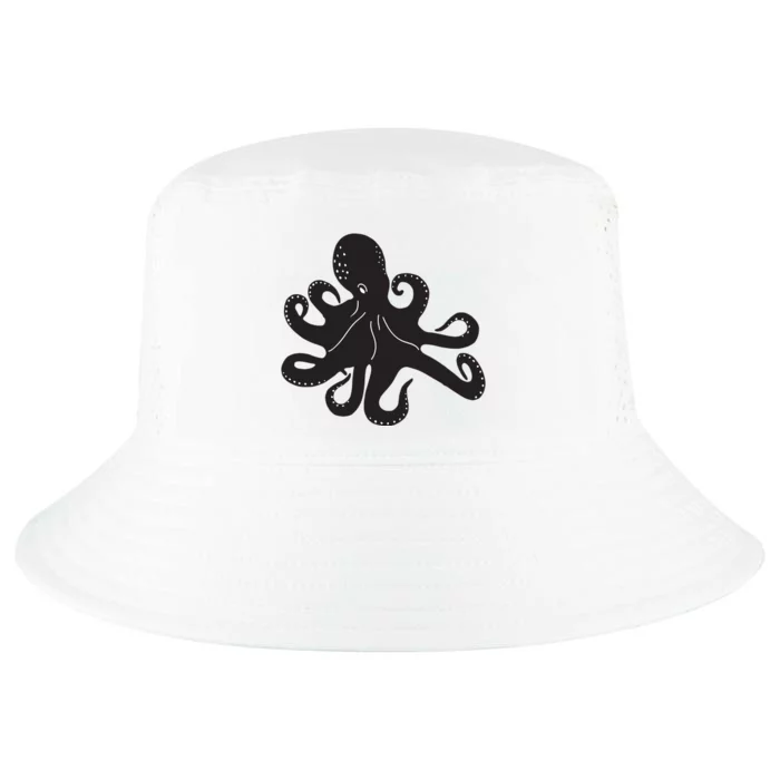 Silhouette Octopus Octopus Cool Comfort Performance Bucket Hat