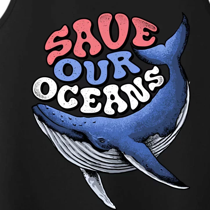 Save Our Oceans Conservation Save The Ocean Blue Whale Gift Performance Tank