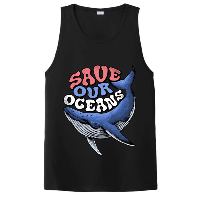 Save Our Oceans Conservation Save The Ocean Blue Whale Gift Performance Tank