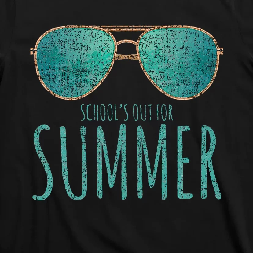 Schools Out Of Summer Happy Last Day Of School Vacation T-Shirt