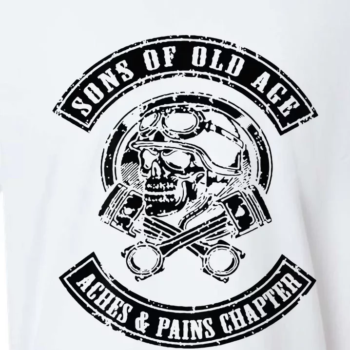 Sons Of Old Age Aches And Pains Chapter (on back) Sueded Cloud Jersey T-Shirt