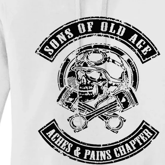 Sons Of Old Age Aches And Pains Chapter (on back) Women's Pullover Hoodie