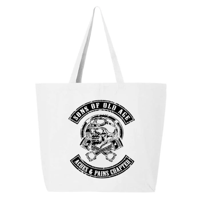 Sons Of Old Age Aches And Pains Chapter (on back) 25L Jumbo Tote