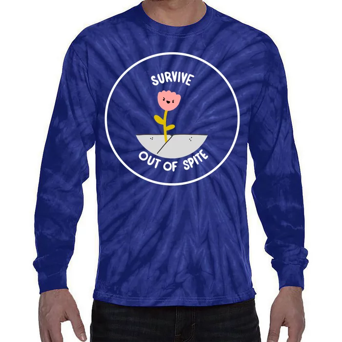 Survive Out Of Spite Tie-Dye Long Sleeve Shirt