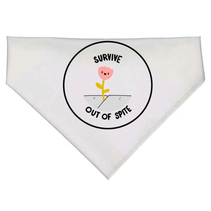 Survive Out Of Spite USA-Made Doggie Bandana