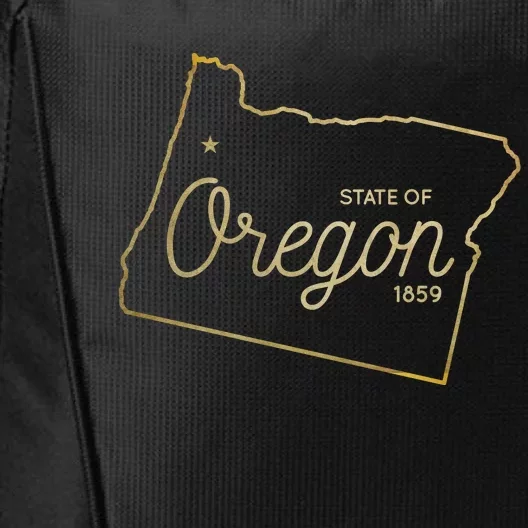 State Of Oregon Est 1859 City Backpack