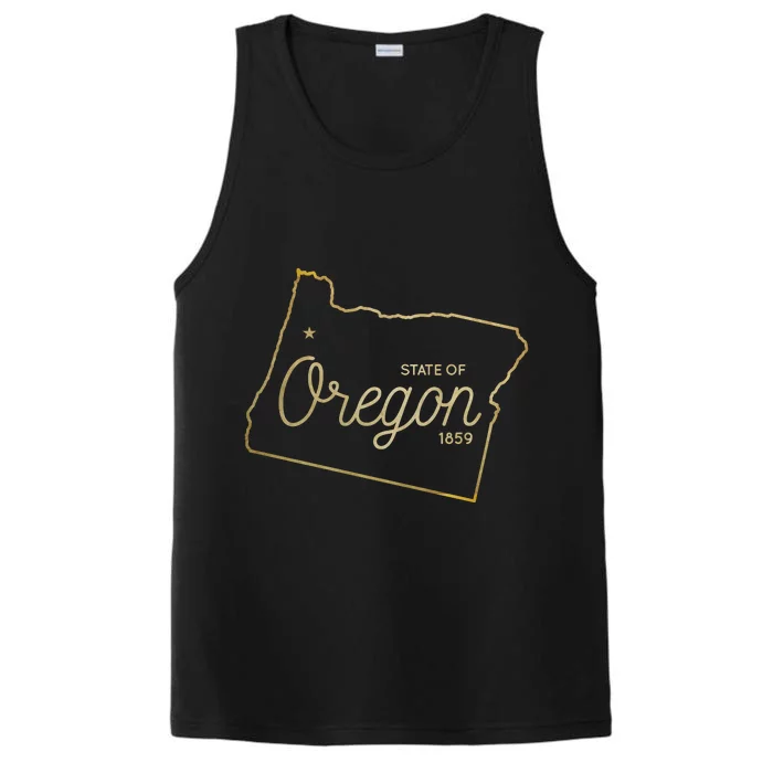 State Of Oregon Est 1859 Performance Tank