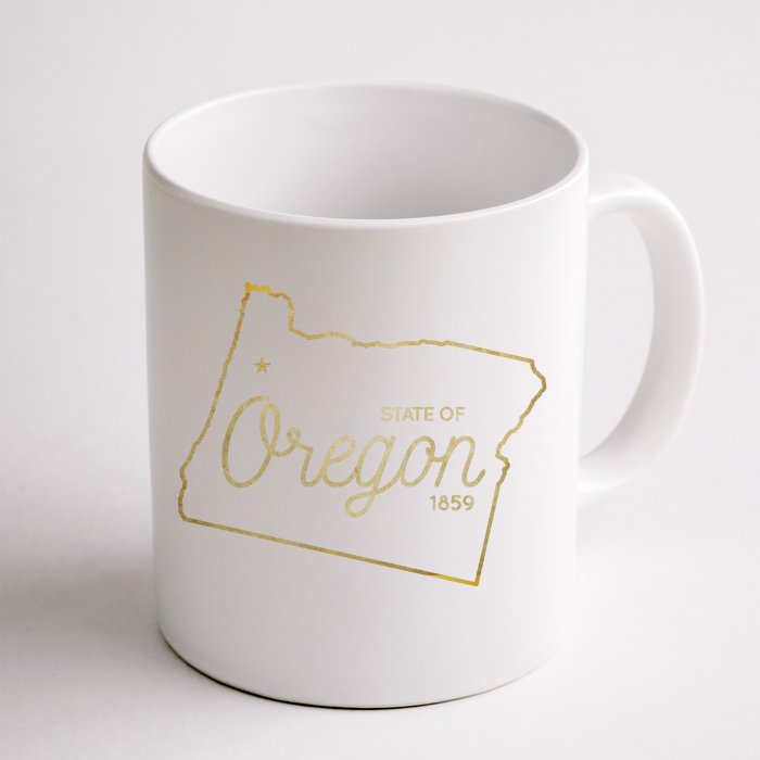 State Of Oregon Est 1859 Front & Back Coffee Mug