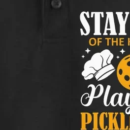 Stay Out Of The Kitchen Play Pickleball Sports Cook Dry Zone Grid Performance Polo