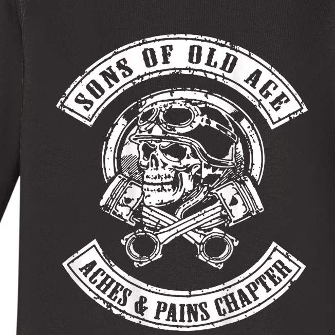 Sons Of Old Age Aches And Pains Chapter Baby Long Sleeve Bodysuit