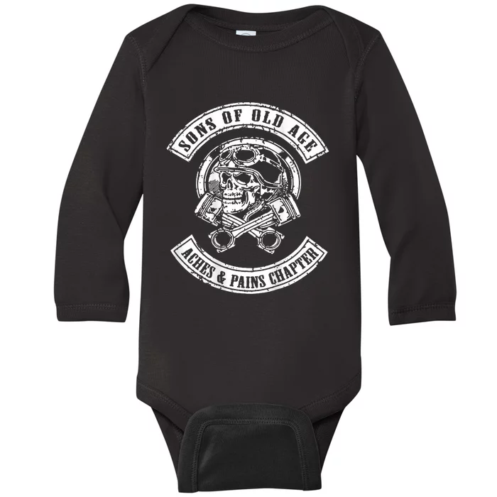 Sons Of Old Age Aches And Pains Chapter Baby Long Sleeve Bodysuit