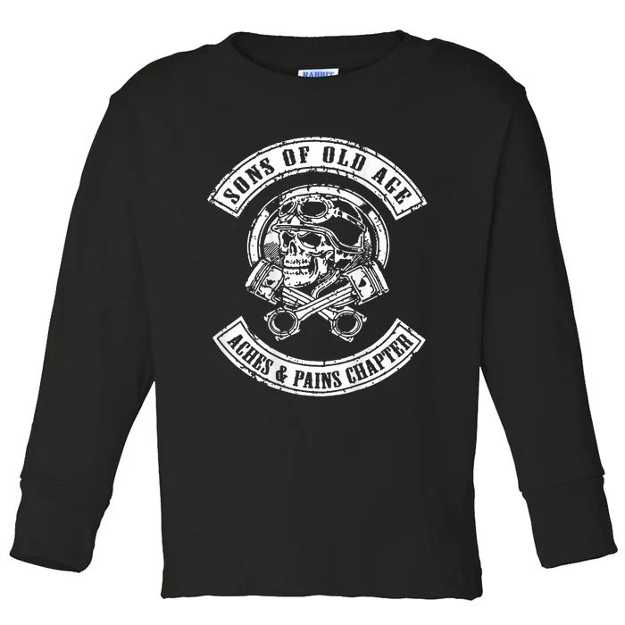 Sons Of Old Age Aches And Pains Chapter Toddler Long Sleeve Shirt