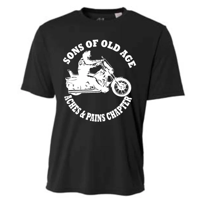 Sons Of Old Age Aches And Pains Chapter Design Cooling Performance Crew T-Shirt