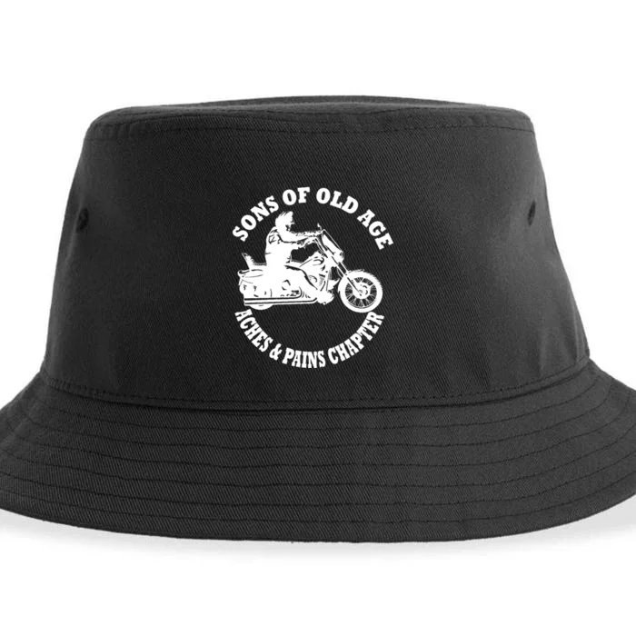 Sons Of Old Age Aches And Pains Chapter Design Sustainable Bucket Hat