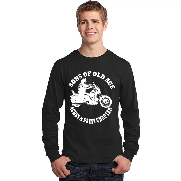 Sons Of Old Age Aches And Pains Chapter Design Tall Long Sleeve T-Shirt