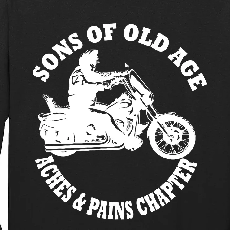 Sons Of Old Age Aches And Pains Chapter Design Tall Long Sleeve T-Shirt