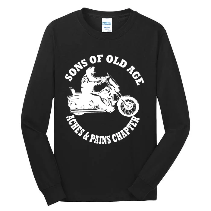 Sons Of Old Age Aches And Pains Chapter Design Tall Long Sleeve T-Shirt