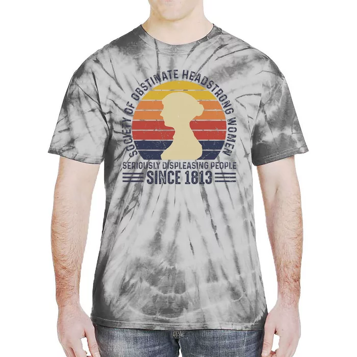 Society Of Obstinate Headstrong Women Since 1813 Vintage Tie-Dye T-Shirt